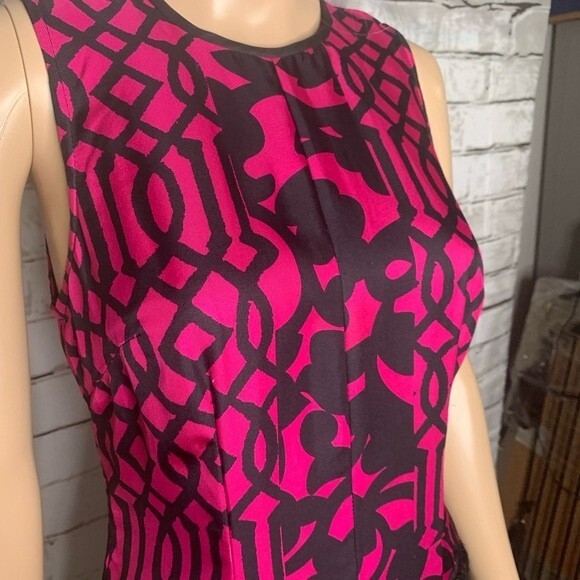 Tracy Reese Silk/Tweed A-Line Mini Dress Bow Waist Band Size Small - Picture 6 of 14